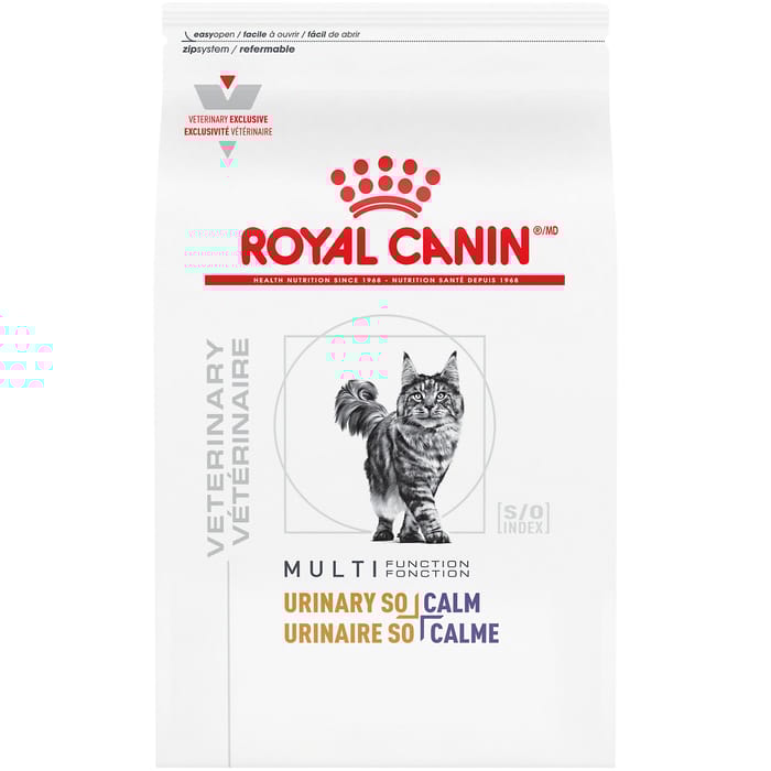 Royal Canin Veterinary Diet Adult Feline Multifunction Urinary SO + Calm Dry Cat Food - 17.6 lb Bag product detail number 1.0