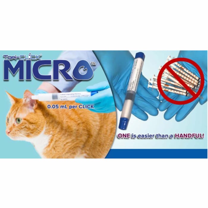 Benazepril Compounded Transdermal Topi-CLICK® Gel Pen - 100 mg/mL, 3 mL product detail number 1.0