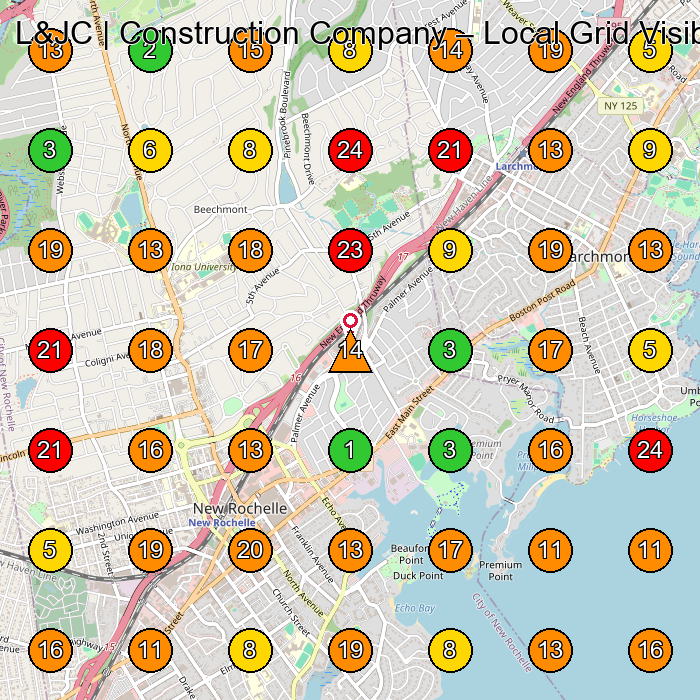 L&JC | Construction Company Entreprise De Construction GeoGrid ranking map for None