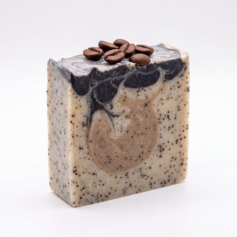 Coffee Exfoliating Cold-Process Soap