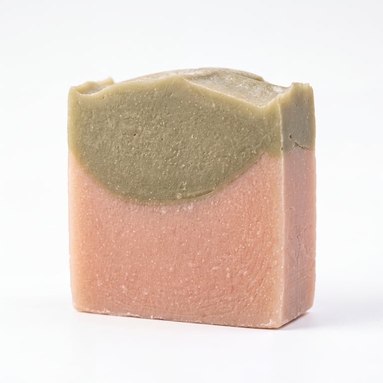 Rose & Geranium Floral Cold-Process Soap