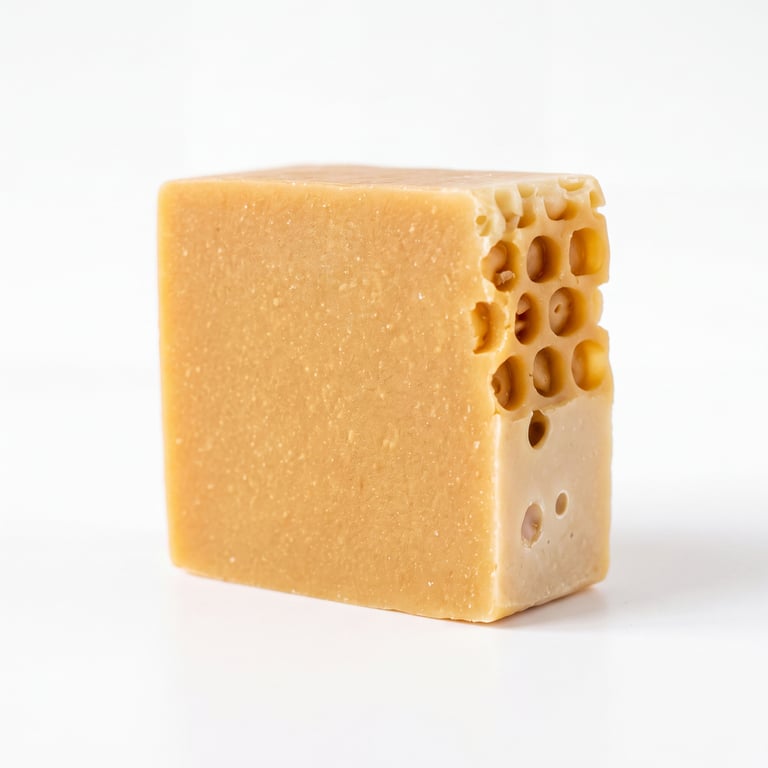 Honey & Botanical Cold-Process Soap