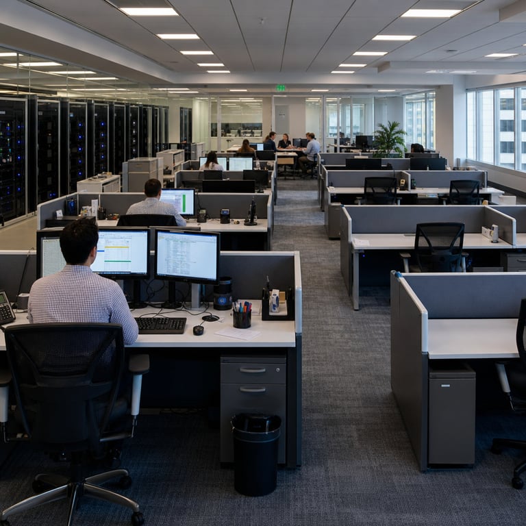 Bank of America and Wells Fargo Credit AI for Headcount Reductions in Banking
