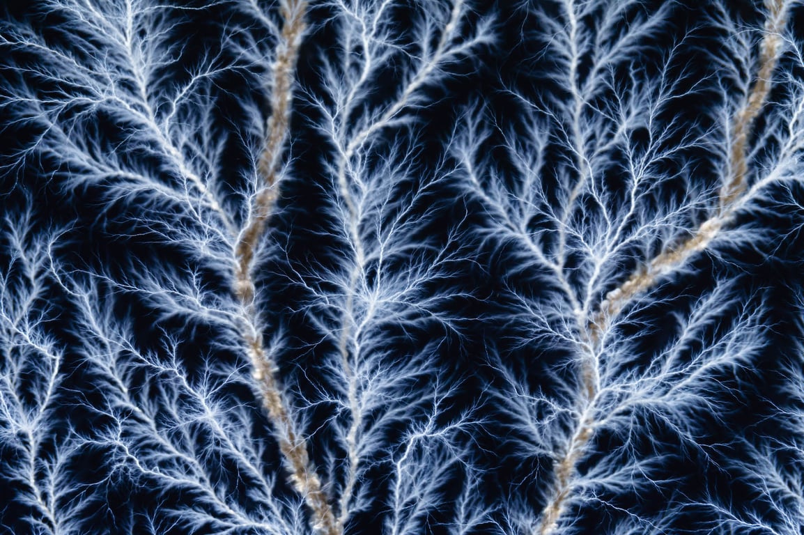 Fractal electrical discharge