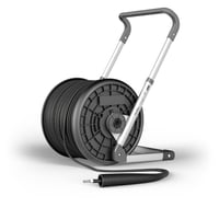 Ferdigtrukket K-r�r 16/Solcellekabel 1x6mm� Sort 300m