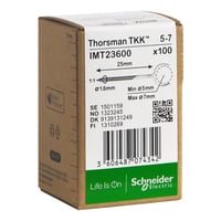 Metallklammer TKK 5-7 spiker 25mm 100stk