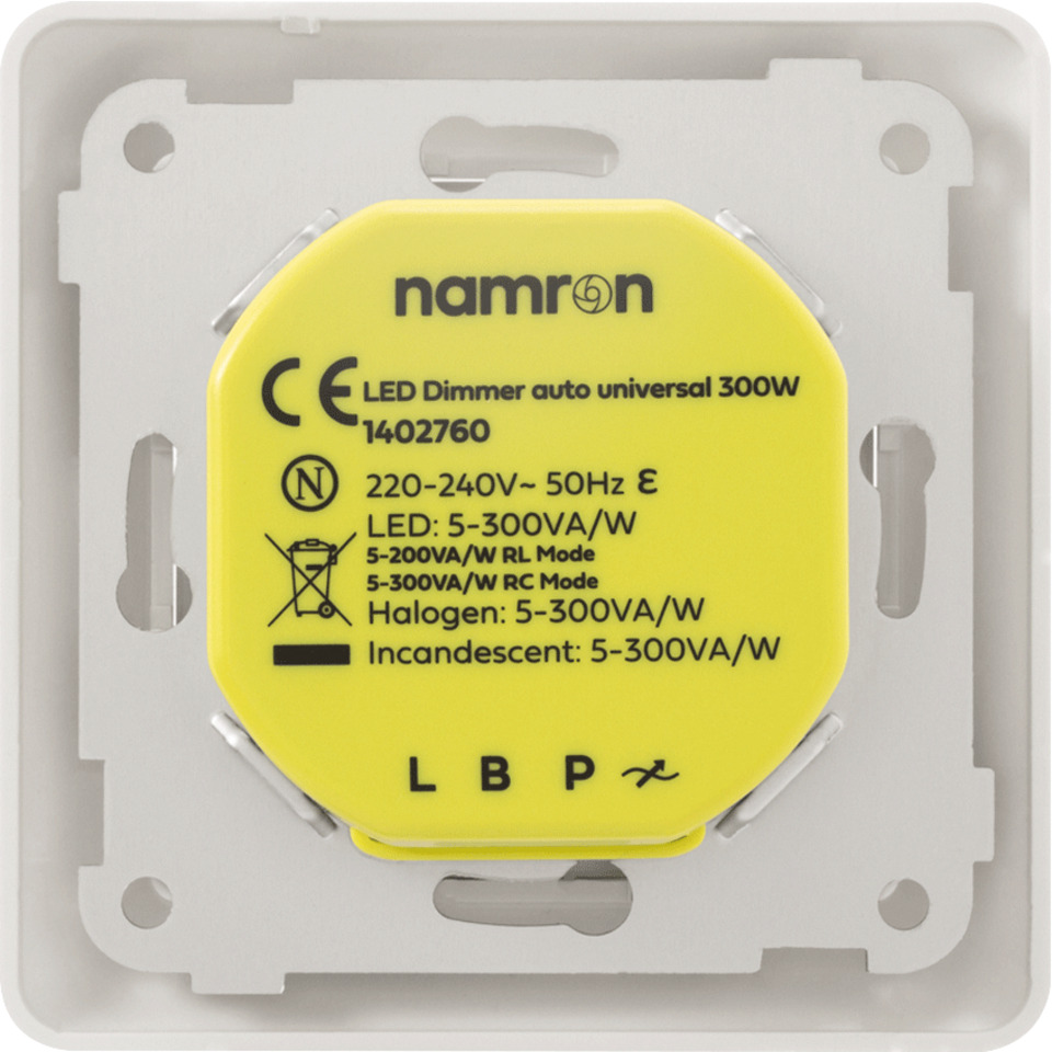 Namron LED Dimmer Auto Universal 300W 30 pk | Namron