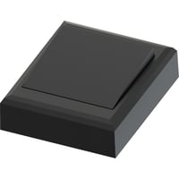 Namron Edge bryter p�vegg mellomvender matt sort