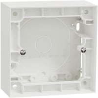 Elko Plus p�veggskappe 1-hull 40mm renhvit