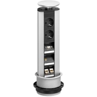 EVOline Port Multimedia - 2x stikk, USB, HDMI, 2x RJ45