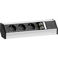 EVOline V-Dock Data Small - 3x stikk 2x RJ45 Cat.6