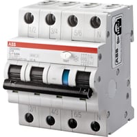 Jordfeilautomat 3p B 25A DS203NC B25/30mA 230V-IT ABB