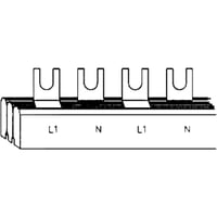 SAMLESKINNE 2-FAS 1+2-POL 285mm