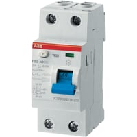 Jordfeilbryter F202 A 2p 40A/30mA ABB