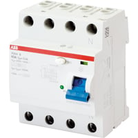 Jordfeilbryter F204 4p Type B 40A/30mA ABB