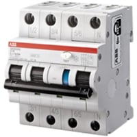 Jordfeilautomat 4p C 13A 30mA DS203NC-C13/0.03 ABB