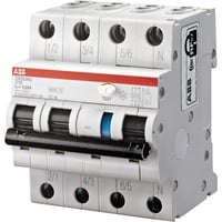 Jordfeilautomat DS203NC 4p C10A/30mA AP-R ABB