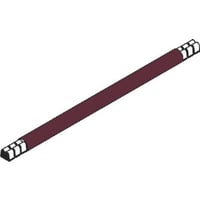 Lask enkelisolert 16mm brun 29cm