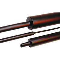 Krympeslange Tredux MA47 19/6mm Sort med lim 1m