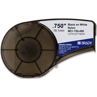 Brady M210 Nylon tape 19,05mm Sort p Hvit