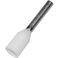 Isolert endehylse 0.75mm2-8 Hvit