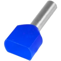 Isolert dobbel endehylse 2.5mm2-10 Bl