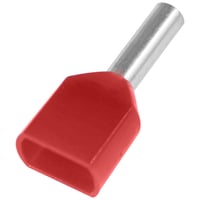 Isolert dobbel endehylse 1.5mm2-8 Rd