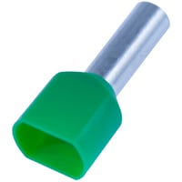 Isolert dobbel endehylse 16mm2-14 Grnn