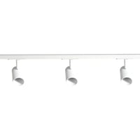 Namron rock skinnesett 3 spot hvit RAL 9003