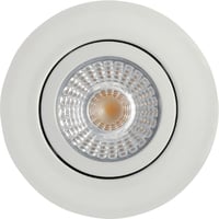 J&EL Alto Tilt LED Downlight 6W Matt Hvit