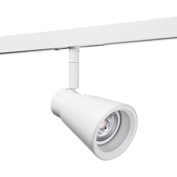 Zip Zoom 230v Matt Hvit 6 5w Led