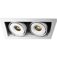 Q-Light Dorado Duo 2x7W LED firk. hvit