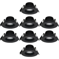 Norlux Icarus 450lm 927 36� 7W BK phasecut Isosafe 8-pack