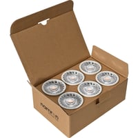 Namron LED pre 6w 2700k GU10 hvit 6pk