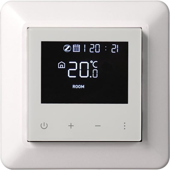 Connecte Zigbee Smart Termostat Hvit | Elektroimportøren AS