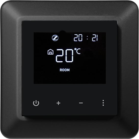 Connecte Zigbee Smart Termostat Sort | Elektroimportøren AS