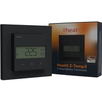 Heatit Z-wave - Z-Temp3 Black