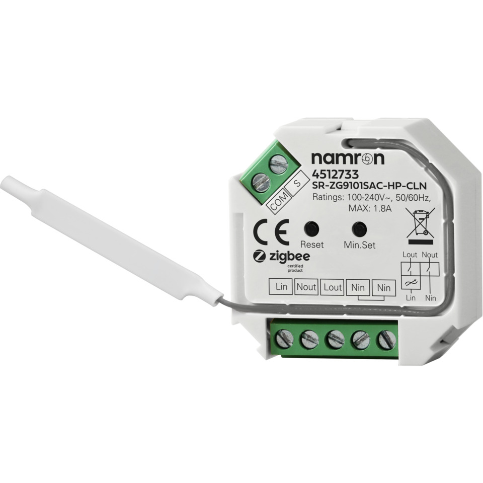 Namron ZigBee Dimmer 2-pol 400W | Namron