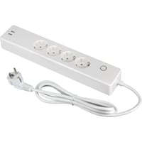 Namron ZigBee skjteledning 4-veis + 2 USB