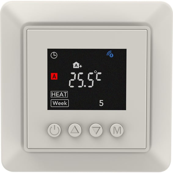 Namron Z-Wave termostat 16A hvit | Elektroimportøren AS