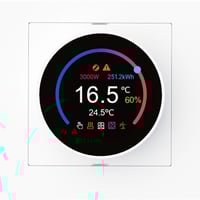 Namron Zigbee Edge Termostat - Hvit