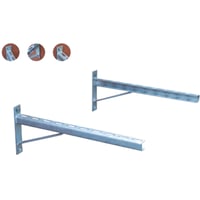 Veggbrakett SZW500 Varmgalvanisert 150kg 2pk