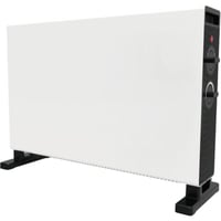 J&EL Gulvovn 2000W Hvit 3.0