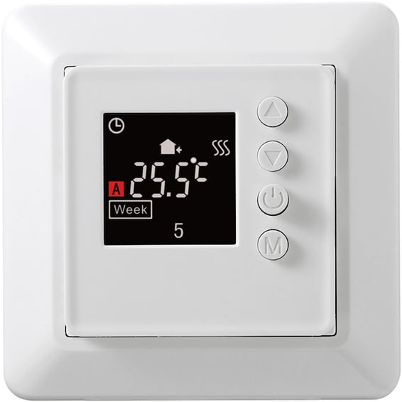 Namron termostat digital 16A hvit | Elektroimportøren AS