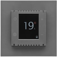Simon Multi termostat 1 pol 3600W S55 Grå matt