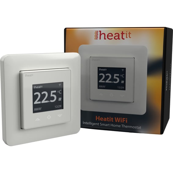 Heatit WiFi Termostat 16A Hvit | Elektroimportøren AS