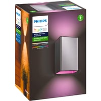 Philips Hue WCA Resonate Vegglampe 2x8W Rustfritt stl