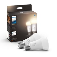 Philips Hue W Lyskilde 9W A60 E27 2pk