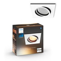 Philips Hue WA Milliskin Downlight Firkantet 5w Hvit