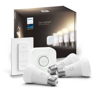 Philips Hue W Startsett Lyskilde 9.5W A60 E27 3pk